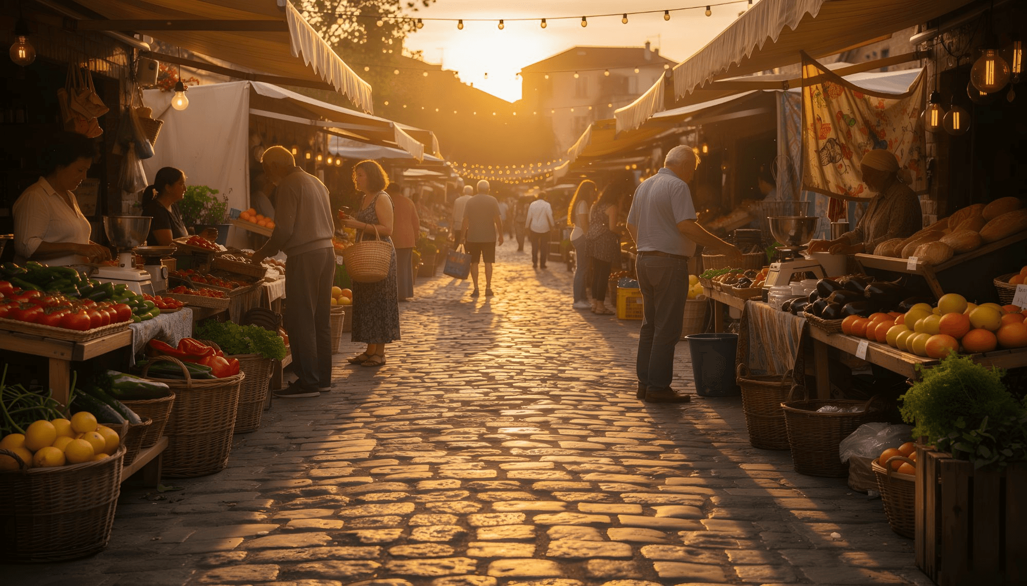 Outdoor market