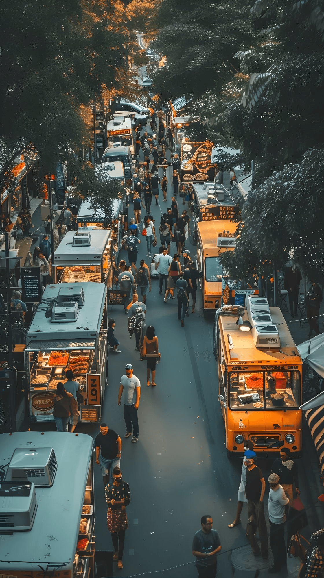 Food truck vendor